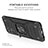 Coque Contour Silicone et Plastique Housse Etui Mat avec Magnetique Support Bague Anneau MQ1 pour Samsung Galaxy S20 Plus 5G Petit