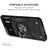 Coque Contour Silicone et Plastique Housse Etui Mat avec Magnetique Support Bague Anneau MQ1 pour Xiaomi Poco M4 5G Petit