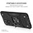 Coque Contour Silicone et Plastique Housse Etui Mat avec Magnetique Support Bague Anneau MQ1 pour Xiaomi Redmi Note 11 4G (2022) Petit