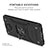 Coque Contour Silicone et Plastique Housse Etui Mat avec Magnetique Support Bague Anneau MQ1 pour Xiaomi Redmi Note 9 5G Petit