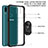 Coque Contour Silicone et Plastique Housse Etui Mat avec Magnetique Support Bague Anneau MQ2 pour Samsung Galaxy A10s Petit