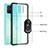 Coque Contour Silicone et Plastique Housse Etui Mat avec Magnetique Support Bague Anneau MQ2 pour Samsung Galaxy M40S Petit