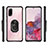 Coque Contour Silicone et Plastique Housse Etui Mat avec Magnetique Support Bague Anneau MQ2 pour Samsung Galaxy S20 5G Petit