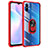 Coque Contour Silicone et Plastique Housse Etui Mat avec Magnetique Support Bague Anneau MQ2 pour Xiaomi Redmi 9A Petit