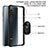 Coque Contour Silicone et Plastique Housse Etui Mat avec Magnetique Support Bague Anneau MQ2 pour Xiaomi Redmi Note 9 Pro Max Petit