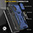 Coque Contour Silicone et Plastique Housse Etui Mat avec Magnetique Support Bague Anneau MQ4 pour Samsung Galaxy A32 5G Petit