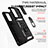 Coque Contour Silicone et Plastique Housse Etui Mat avec Magnetique Support Bague Anneau MQ6 pour Samsung Galaxy A53 5G Petit