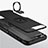 Coque Contour Silicone et Plastique Housse Etui Mat avec Magnetique Support Bague Anneau pour Samsung Galaxy Note 10 Petit