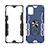 Coque Contour Silicone et Plastique Housse Etui Mat avec Magnetique Support Bague Anneau R01 pour Samsung Galaxy A51 5G Petit