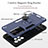 Coque Contour Silicone et Plastique Housse Etui Mat avec Magnetique Support Bague Anneau Y01B pour Samsung Galaxy A33 5G Petit