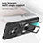 Coque Contour Silicone et Plastique Housse Etui Mat avec Magnetique Support Bague Anneau ZL1 pour Huawei Mate 40 Pro Petit