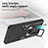 Coque Contour Silicone et Plastique Housse Etui Mat avec Magnetique Support Bague Anneau ZL1 pour Samsung Galaxy A12 5G Petit