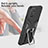 Coque Contour Silicone et Plastique Housse Etui Mat avec Magnetique Support Bague Anneau ZL1 pour Samsung Galaxy M02s Petit