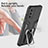 Coque Contour Silicone et Plastique Housse Etui Mat avec Magnetique Support Bague Anneau ZL1 pour Samsung Galaxy S20 Petit