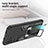 Coque Contour Silicone et Plastique Housse Etui Mat avec Magnetique Support Bague Anneau ZL1 pour Xiaomi Redmi Note 10S 4G Petit