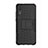 Coque Contour Silicone et Plastique Housse Etui Mat avec Support A01 pour Huawei P20 Petit