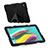 Coque Contour Silicone et Plastique Housse Etui Mat avec Support A02 pour Samsung Galaxy Tab S5e Wi-Fi 10.5 SM-T720 Petit