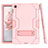 Coque Contour Silicone et Plastique Housse Etui Mat avec Support A03 pour Samsung Galaxy Tab S5e Wi-Fi 10.5 SM-T720 Petit