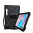 Coque Contour Silicone et Plastique Housse Etui Mat avec Support A04 pour Samsung Galaxy Tab S6 10.5 SM-T860 Petit