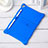 Coque Contour Silicone et Plastique Housse Etui Mat avec Support H01 pour Apple iPad 10.2 (2019) Petit