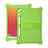 Coque Contour Silicone et Plastique Housse Etui Mat avec Support H01 pour Apple iPad 10.2 (2019) Vert