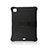 Coque Contour Silicone et Plastique Housse Etui Mat avec Support H01 pour Apple iPad Pro 11 (2020) Petit