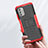 Coque Contour Silicone et Plastique Housse Etui Mat avec Support JX1 pour Nokia G400 5G Petit