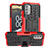 Coque Contour Silicone et Plastique Housse Etui Mat avec Support JX1 pour Nokia G400 5G Petit