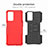 Coque Contour Silicone et Plastique Housse Etui Mat avec Support JX1 pour Realme 9i 4G Petit