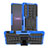 Coque Contour Silicone et Plastique Housse Etui Mat avec Support JX1 pour Sony Xperia 1 IV SO-51C Petit