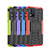 Coque Contour Silicone et Plastique Housse Etui Mat avec Support JX2 pour Motorola Moto E13 Petit