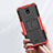 Coque Contour Silicone et Plastique Housse Etui Mat avec Support JX2 pour Nokia C100 Petit