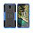 Coque Contour Silicone et Plastique Housse Etui Mat avec Support JX2 pour Nokia C100 Petit