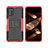 Coque Contour Silicone et Plastique Housse Etui Mat avec Support JX2 pour Nokia G100 Petit