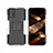 Coque Contour Silicone et Plastique Housse Etui Mat avec Support JX2 pour Nokia G100 Petit