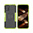 Coque Contour Silicone et Plastique Housse Etui Mat avec Support JX2 pour Nokia G100 Petit