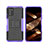 Coque Contour Silicone et Plastique Housse Etui Mat avec Support JX2 pour Nokia G100 Violet