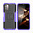 Coque Contour Silicone et Plastique Housse Etui Mat avec Support JX2 pour Nokia G11 Petit