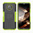 Coque Contour Silicone et Plastique Housse Etui Mat avec Support JX2 pour Nokia G300 5G Petit