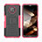 Coque Contour Silicone et Plastique Housse Etui Mat avec Support JX2 pour Nokia G300 5G Petit