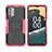 Coque Contour Silicone et Plastique Housse Etui Mat avec Support JX2 pour Nokia G400 5G Petit