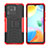 Coque Contour Silicone et Plastique Housse Etui Mat avec Support JX2 pour Xiaomi Redmi 10 Power Petit