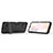 Coque Contour Silicone et Plastique Housse Etui Mat avec Support KC1 pour Vivo iQOO U3 5G Petit