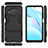 Coque Contour Silicone et Plastique Housse Etui Mat avec Support KC1 pour Xiaomi Mi 10T Lite 5G Petit