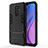 Coque Contour Silicone et Plastique Housse Etui Mat avec Support KC1 pour Xiaomi Redmi 9 Petit