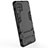 Coque Contour Silicone et Plastique Housse Etui Mat avec Support KC2 pour Samsung Galaxy A42 5G Petit