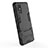 Coque Contour Silicone et Plastique Housse Etui Mat avec Support KC3 pour Samsung Galaxy A51 5G Petit