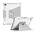 Coque Contour Silicone et Plastique Housse Etui Mat avec Support L04 pour Apple iPad Pro 12.9 (2020) Petit