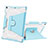 Coque Contour Silicone et Plastique Housse Etui Mat avec Support L05 pour Apple iPad 10.2 (2020) Petit