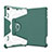 Coque Contour Silicone et Plastique Housse Etui Mat avec Support L05 pour Apple iPad Mini 4 Vert